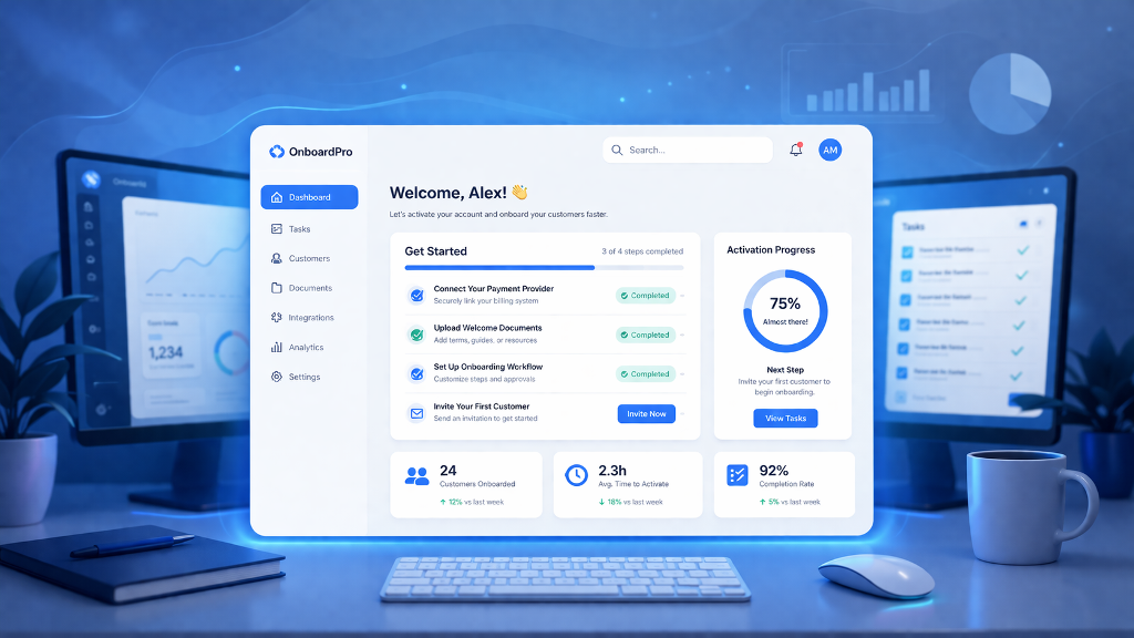 onboarding users